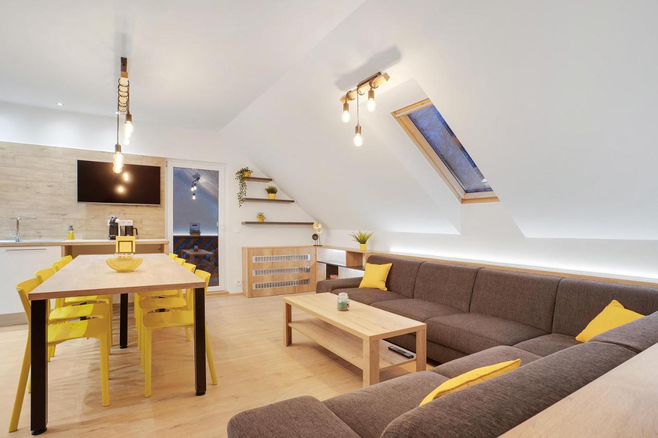 Krusnohorske Strane Apartment Loučná pod Klínovcem Bagian luar foto