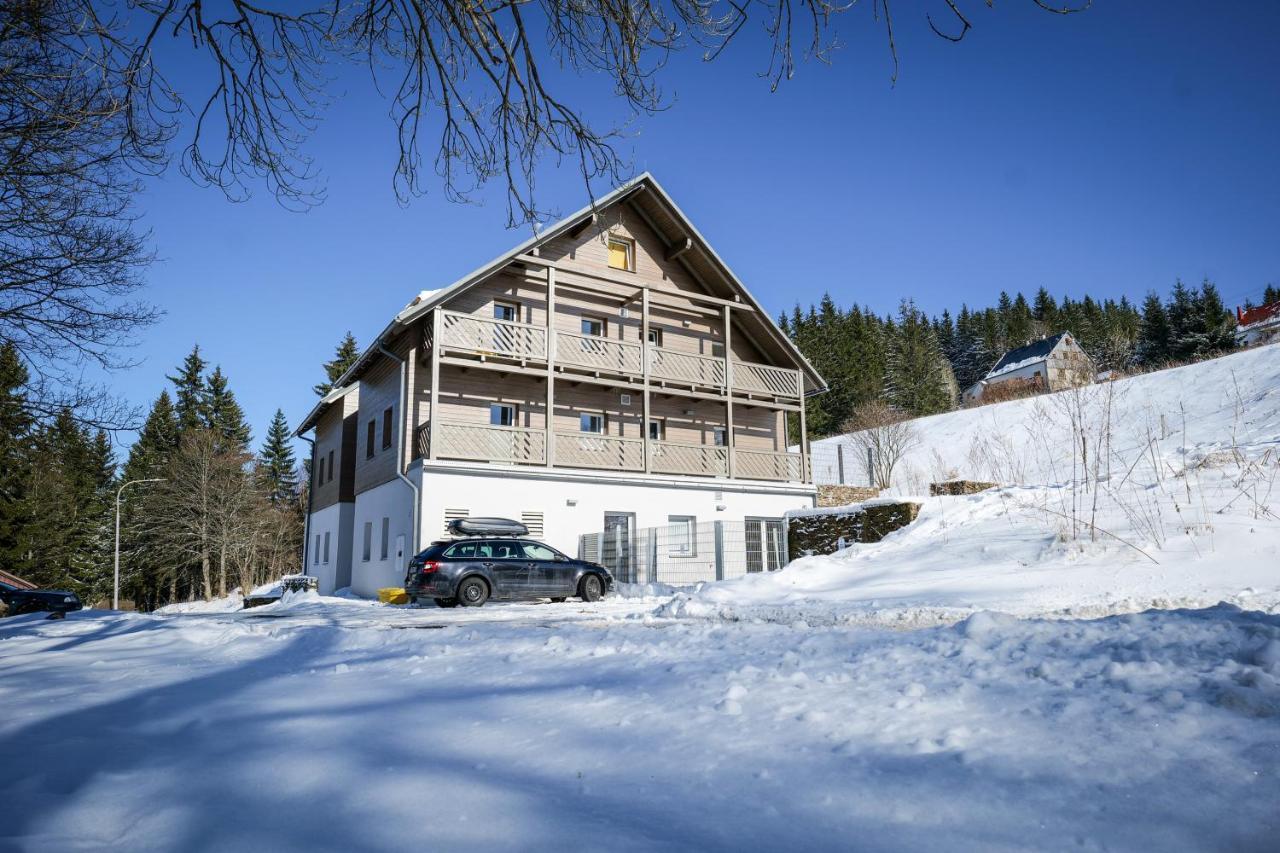 Krusnohorske Strane Apartment Loučná pod Klínovcem Bagian luar foto